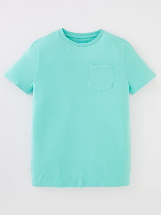 back image of v-by-very-boys-6pk-pocket-brights-t-shirt-pack-multi
