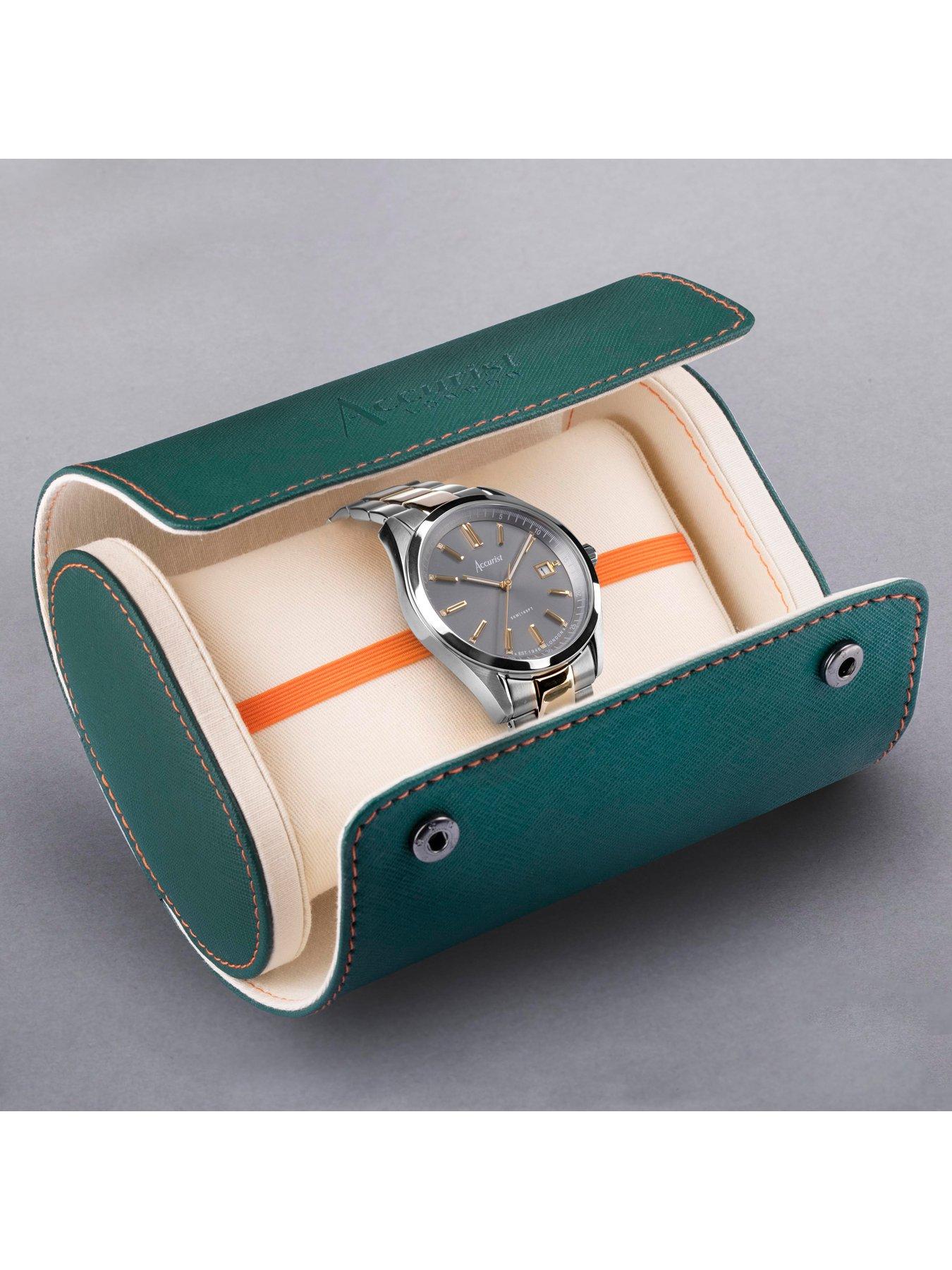  image of accurist-everyday-mens-2-tone-stainless-steel-bracelet-analogue-watch