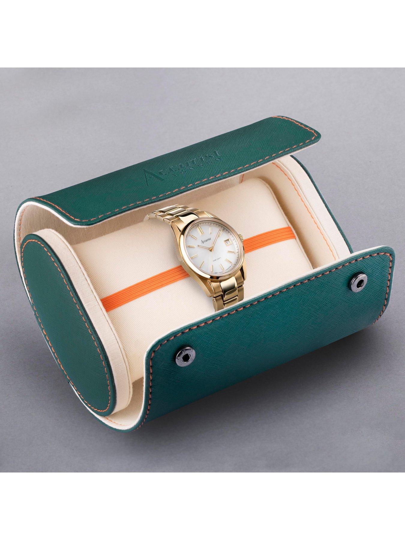  image of accurist-everyday-womens-gold-stainless-steel-bracelet-analogue-watch