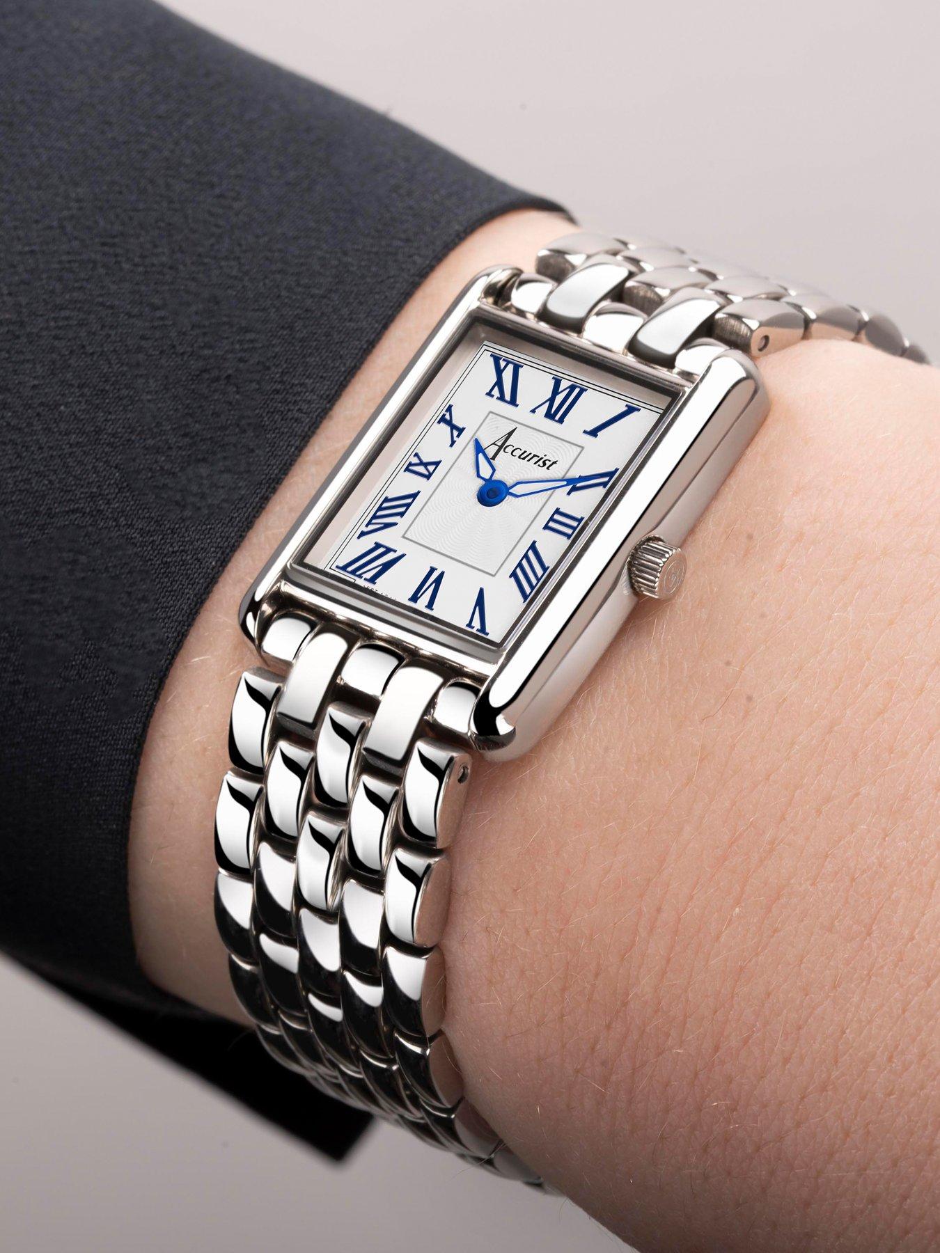 Accurist silver outlet ladies watch