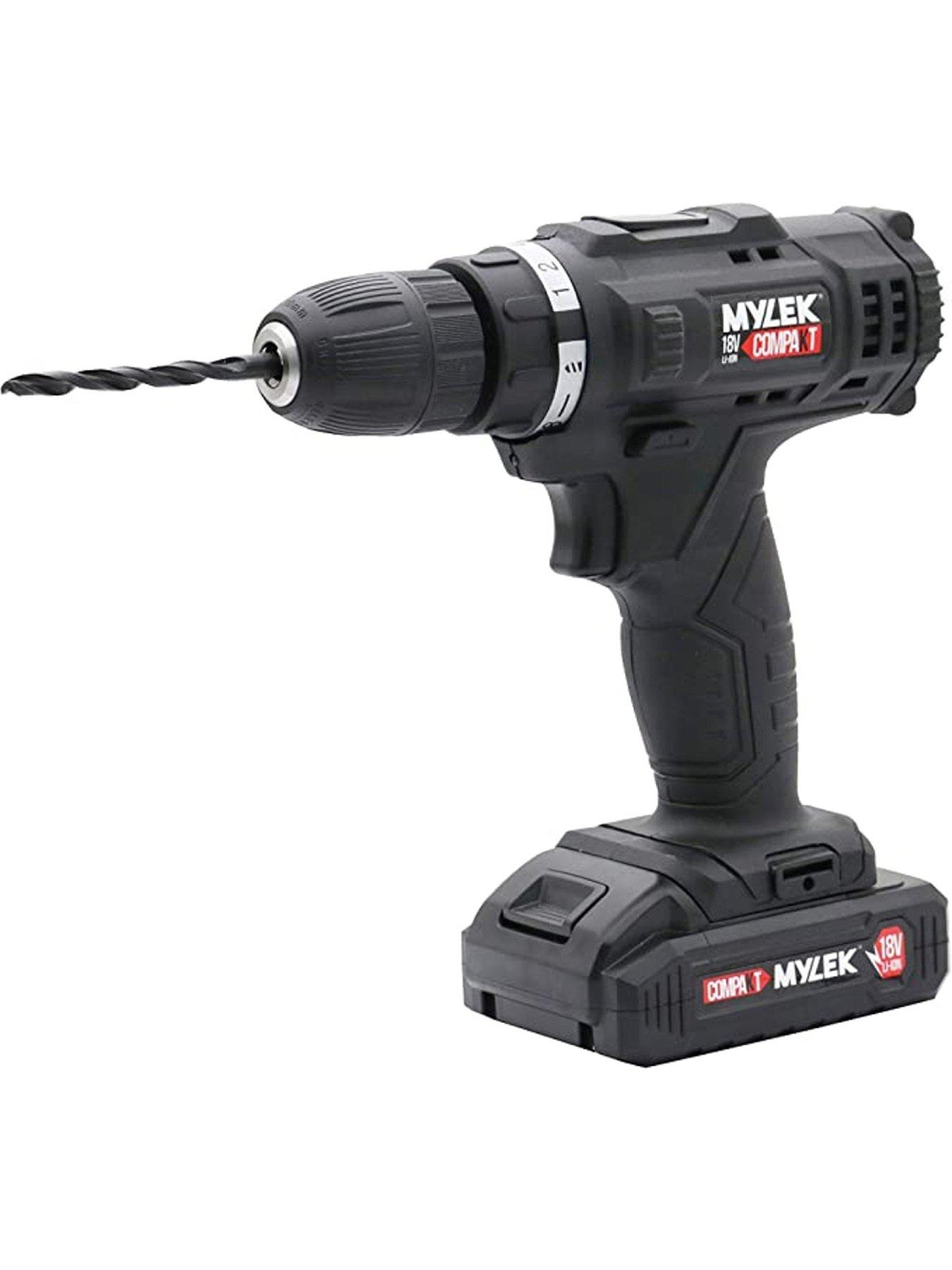 Image 3 of 7 of Mylek Myw09 18V Cordless Drill Electric Screwdriver Set