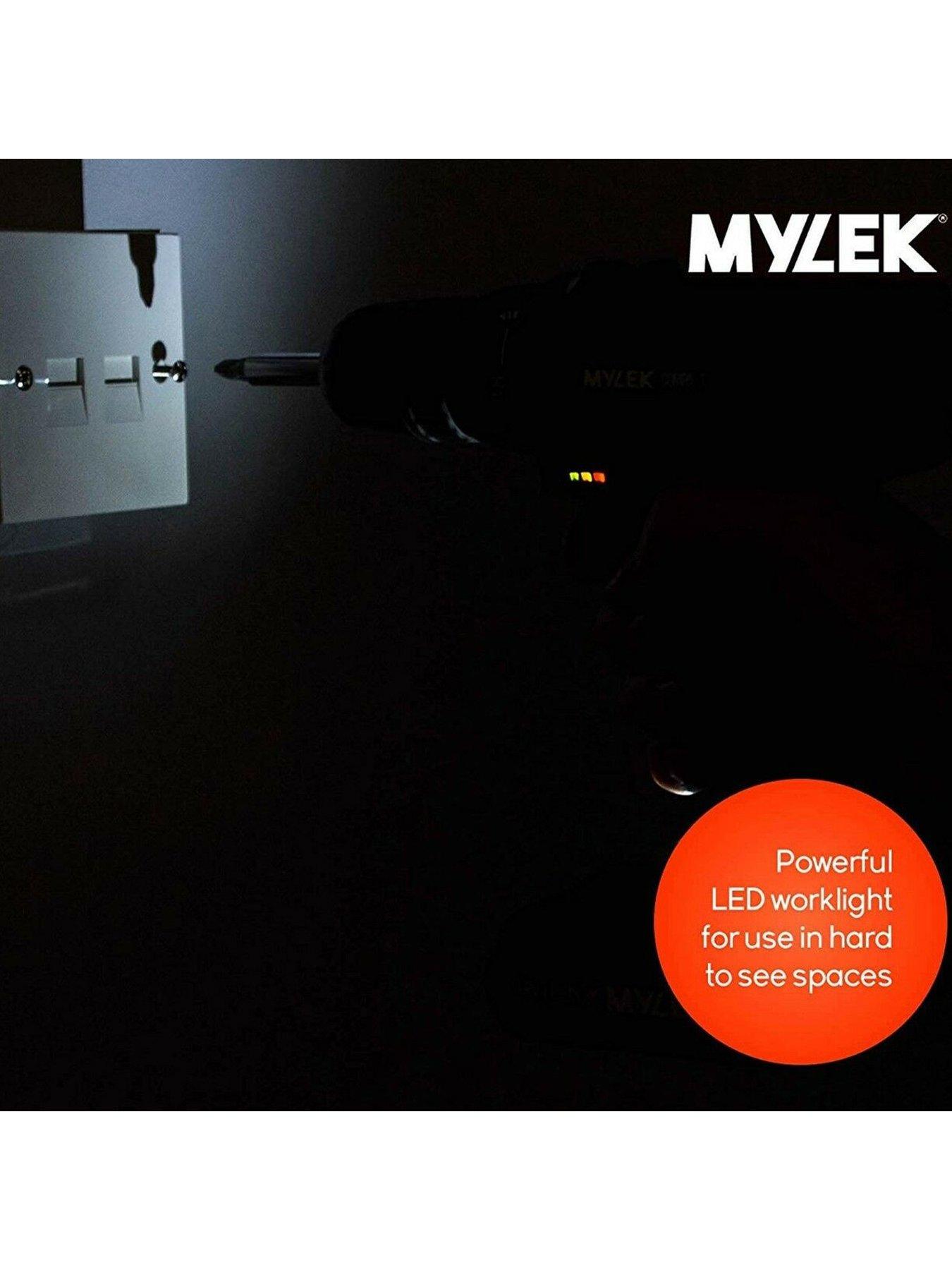  image of mylek-18v-cordless-driver-lithium-ion-drill