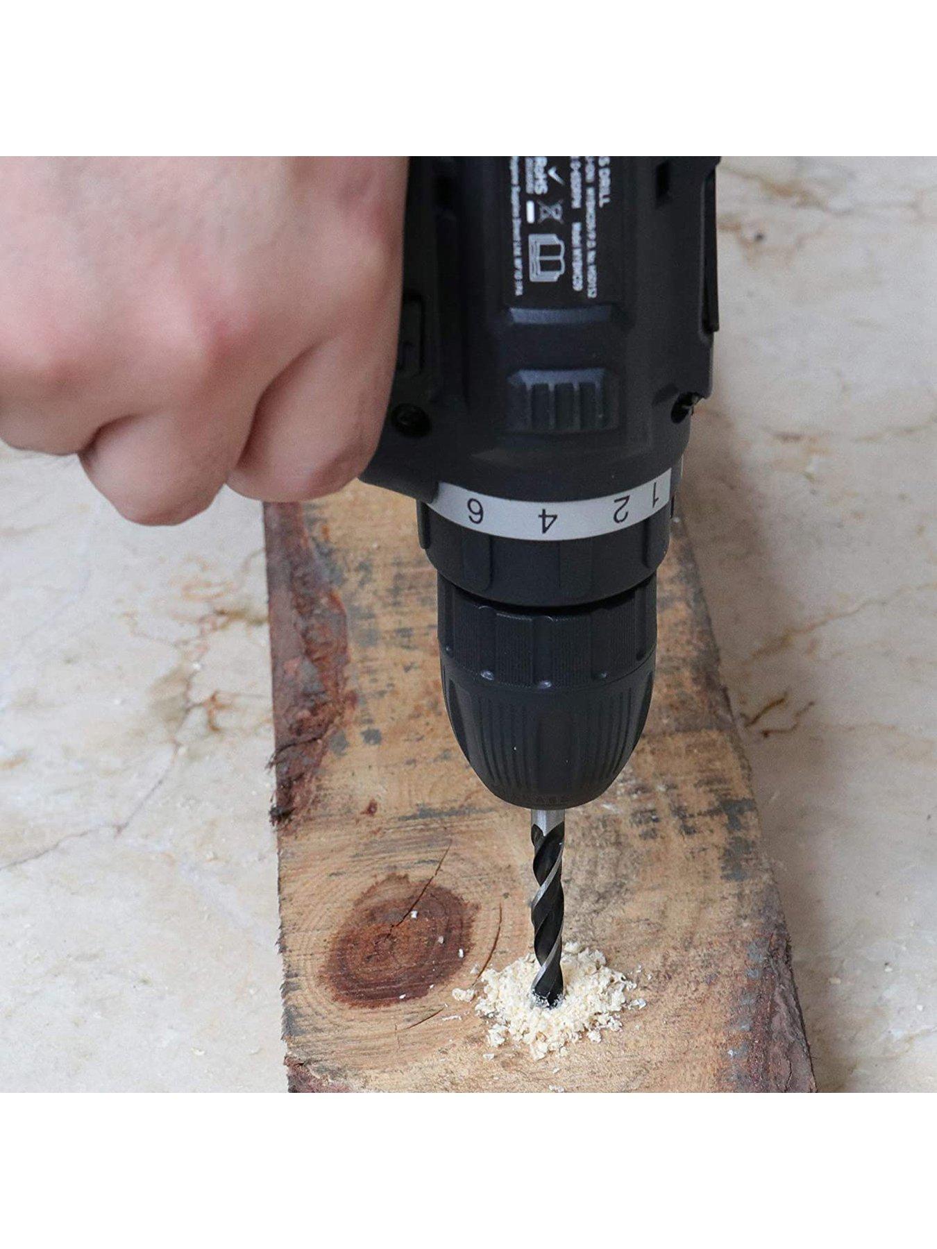 Image 7 of 7 of Mylek 18V Cordless Drill with 130 Piece Tool Set and Case