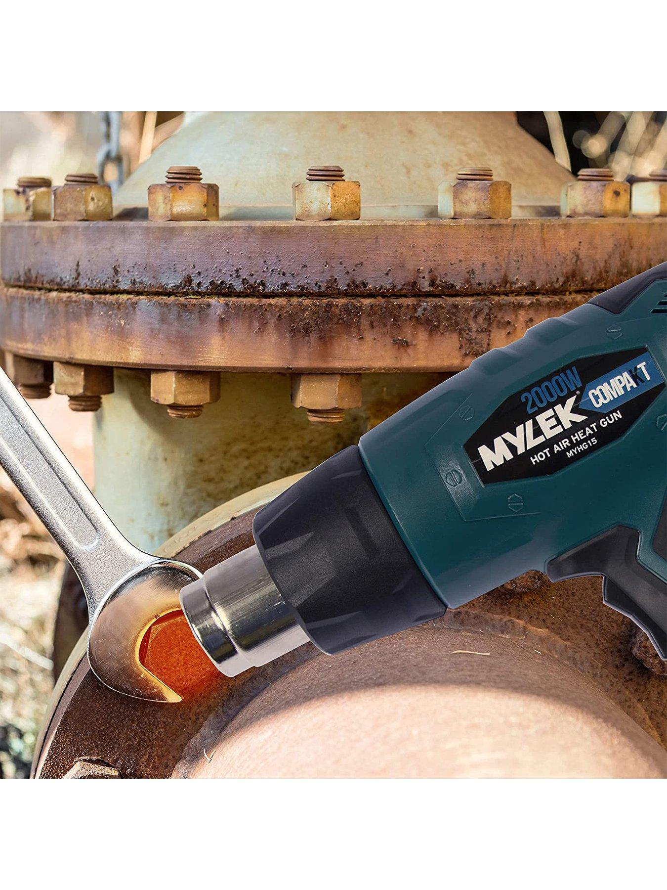  image of mylek-hot-air-heat-gun-2000wnbspwith-accessory-set