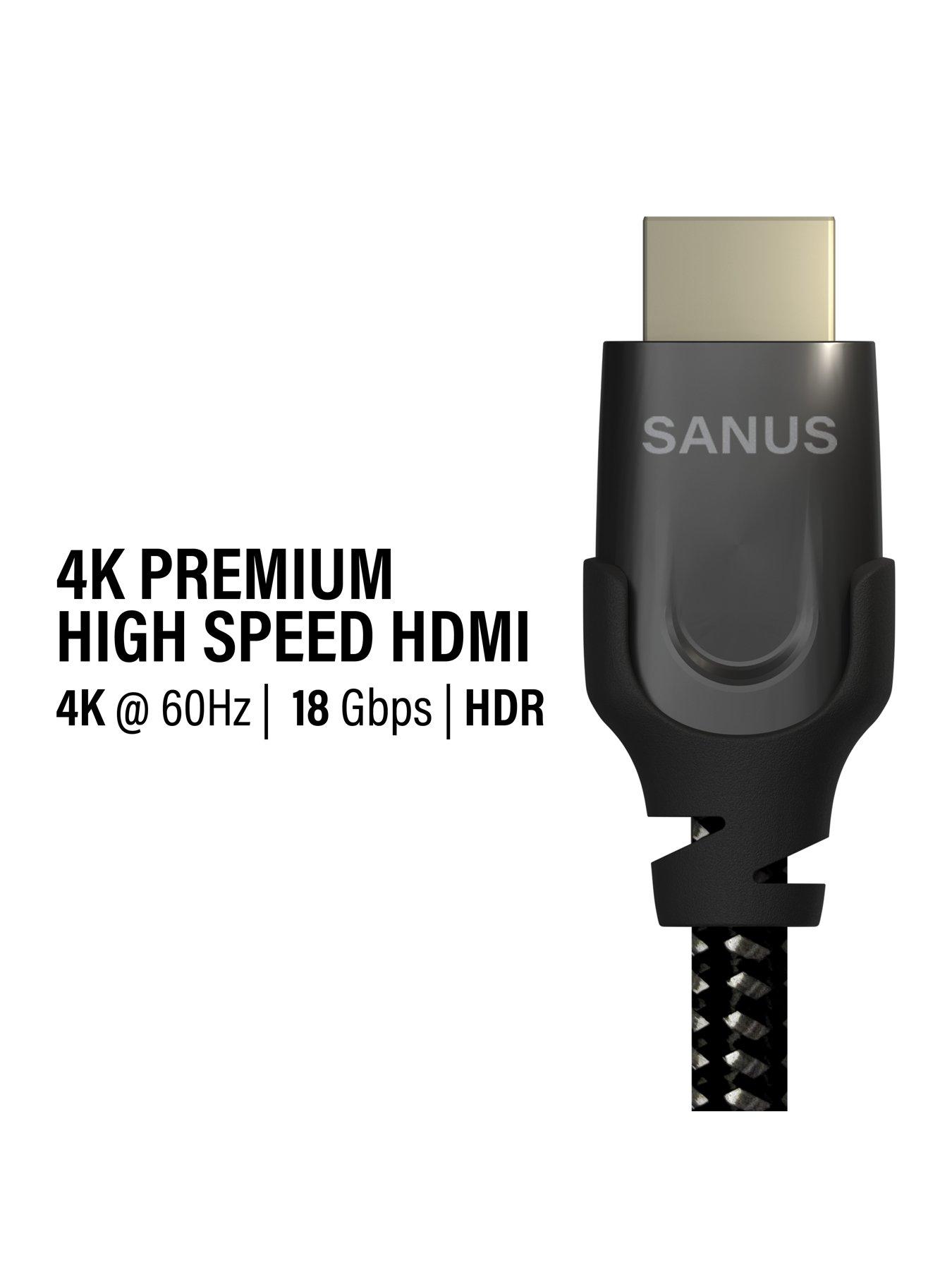  image of sanus-sac-20hdmi3-premium-certified-high-speed-hdmi-cable-3-meter
