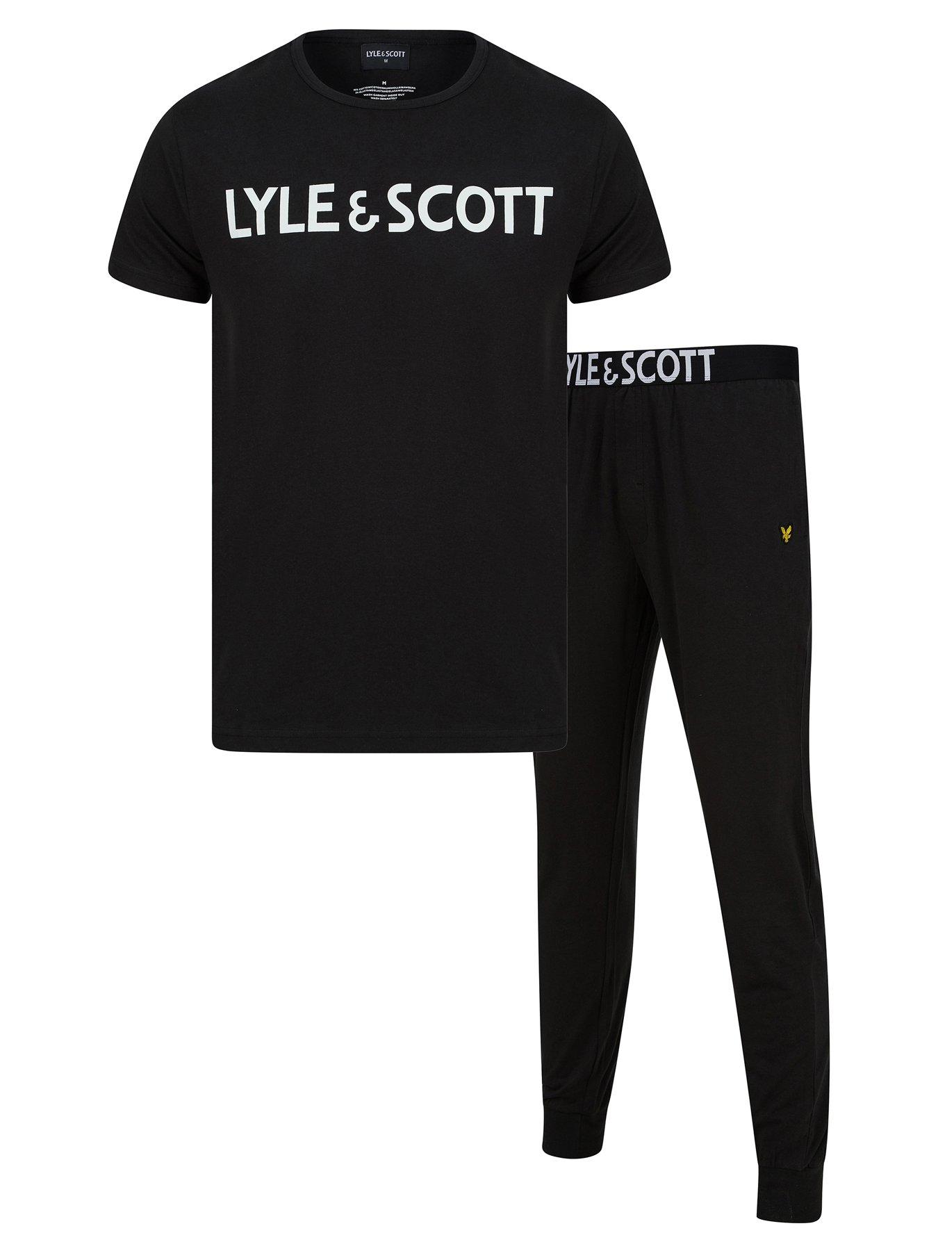 front image of lyle-scott-eric-lounge-set-black