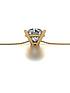 image of moissanite-9ct-yellow-gold-1ct-moissanite-solitaire-pendant-necklace