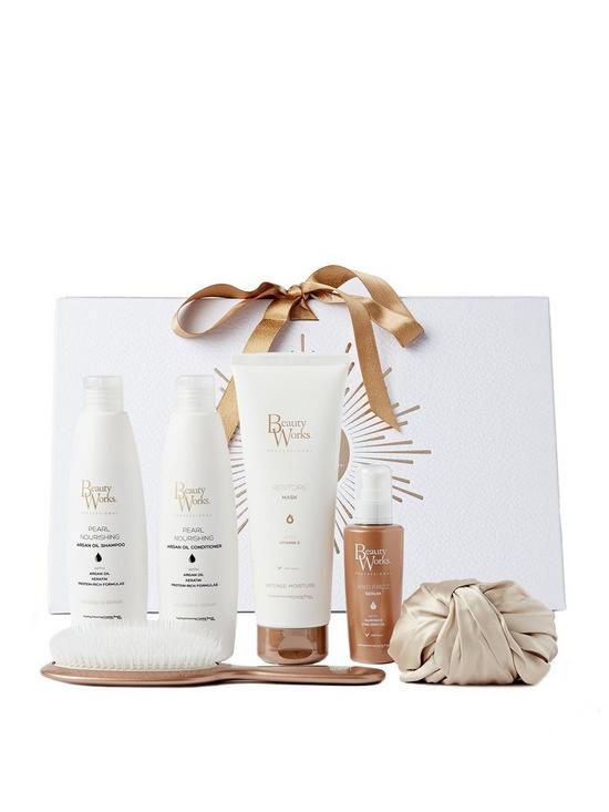 front image of beauty-works-self-care-gift-set-worth-pound120