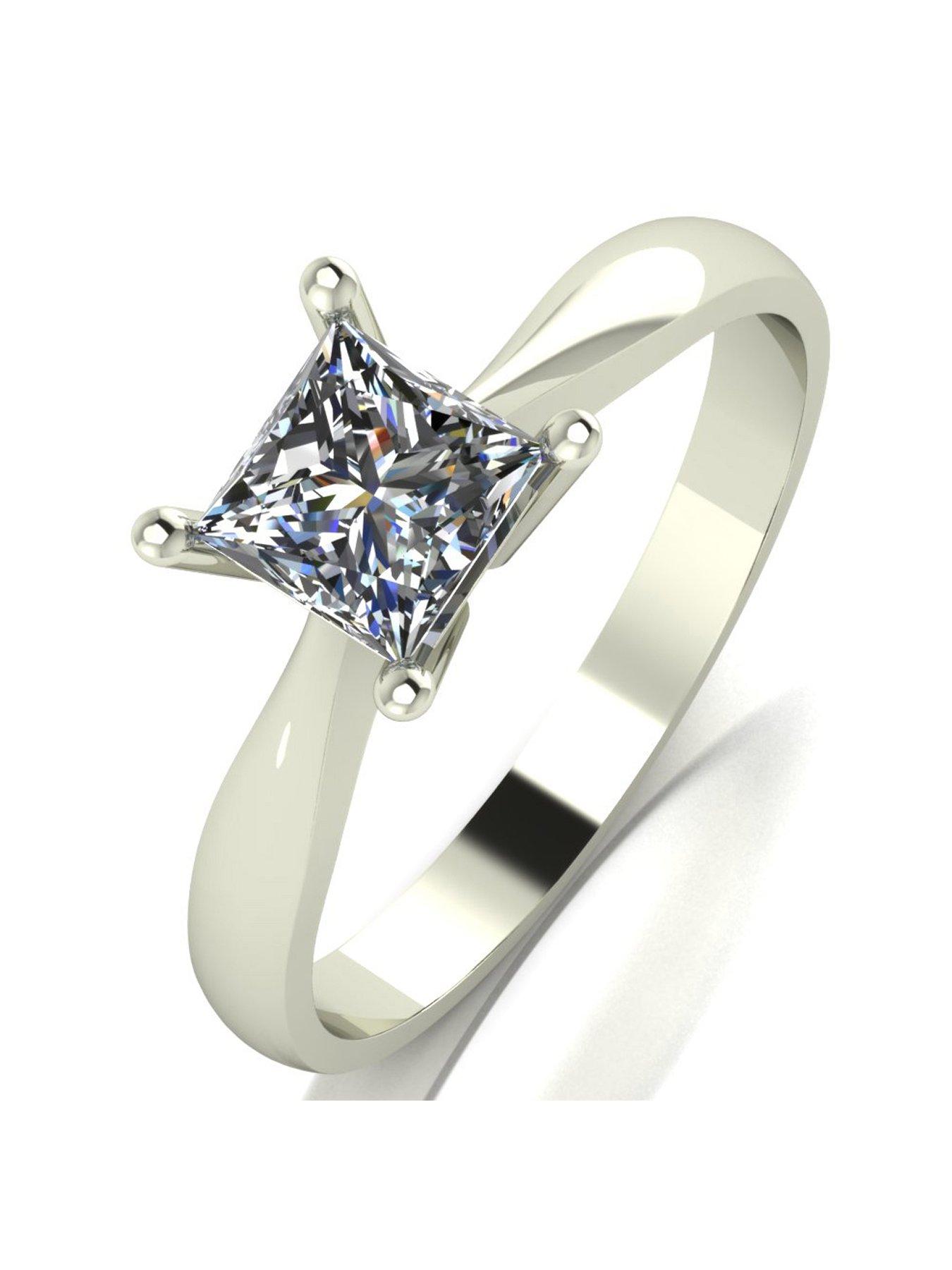 front image of moissanite-9ct-white-gold-princessnbsp080ct-cut-moissanite-ring