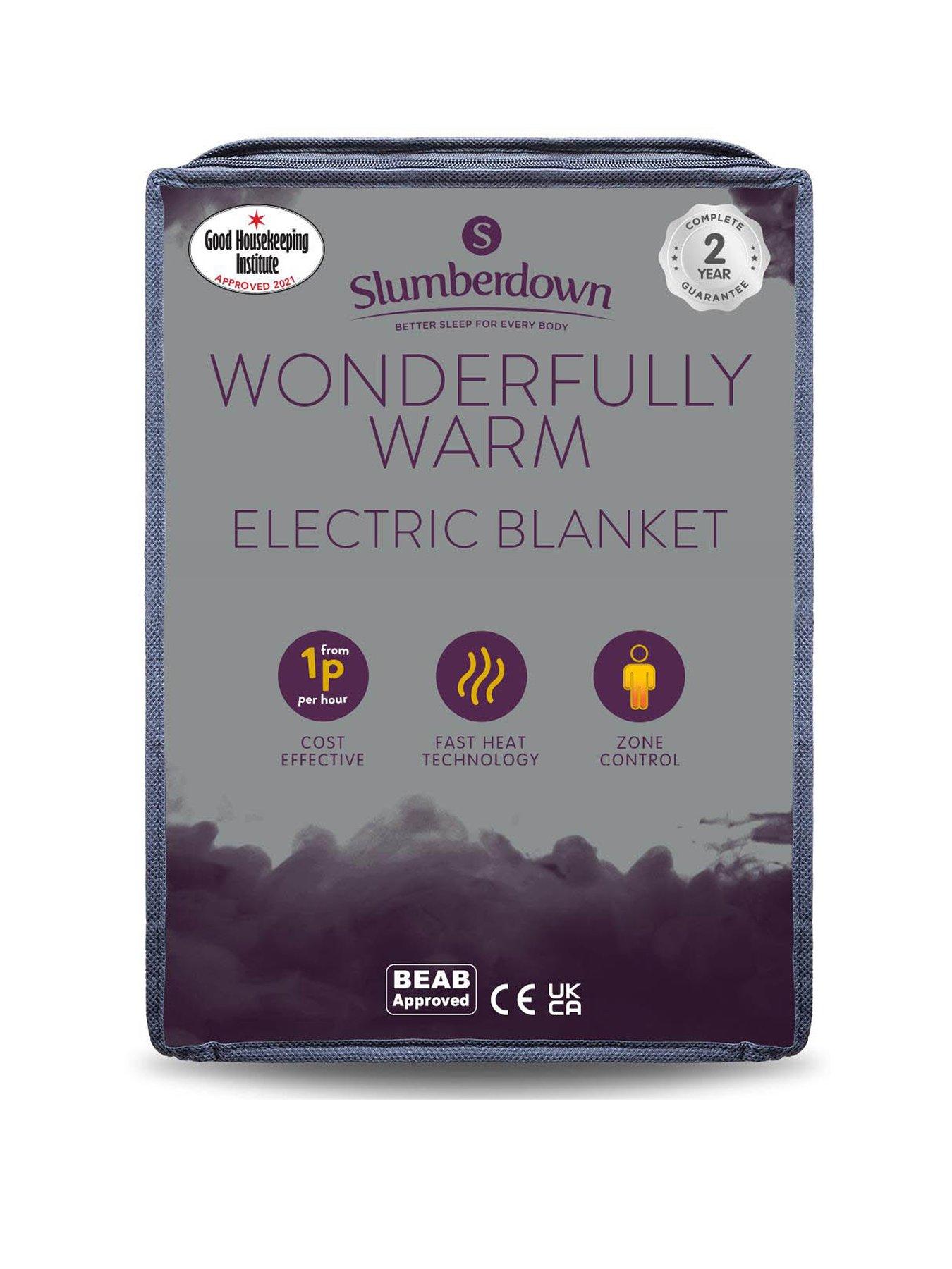 undefined Wonderfully Warm Electric Blanket - White