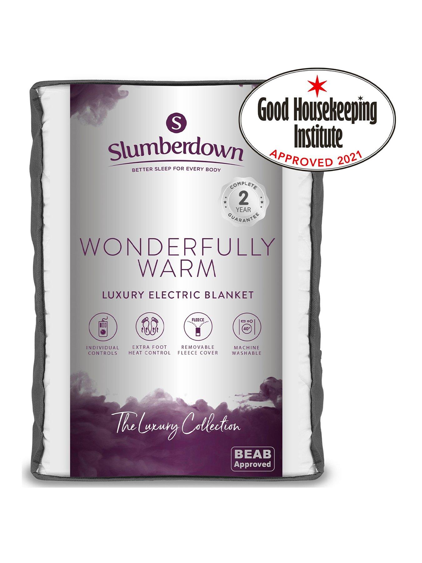 Slumberdown Wonderfully Warm Electric Blanket