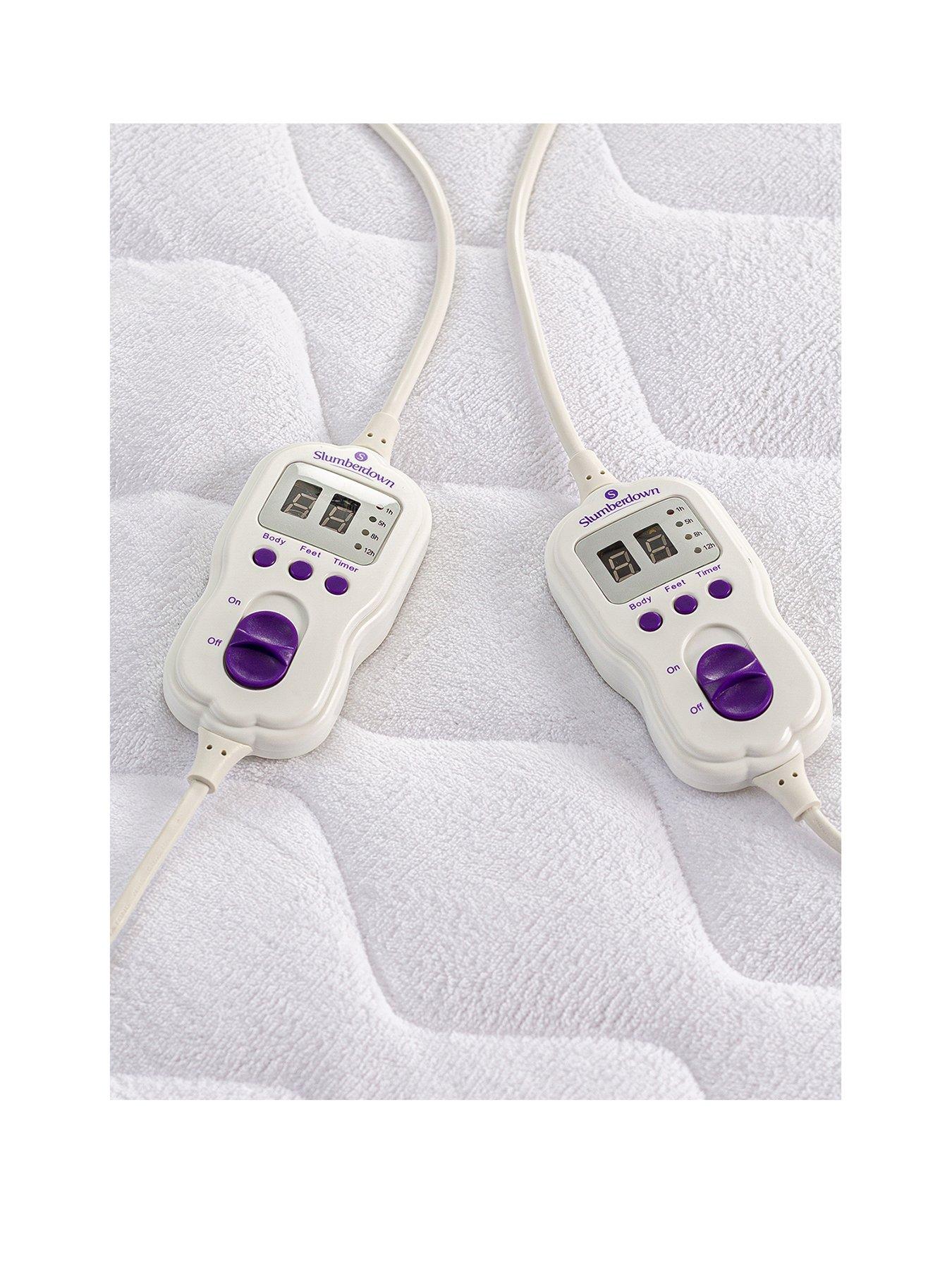 Slumberdown Wonderfully Warm Electric Blanket White