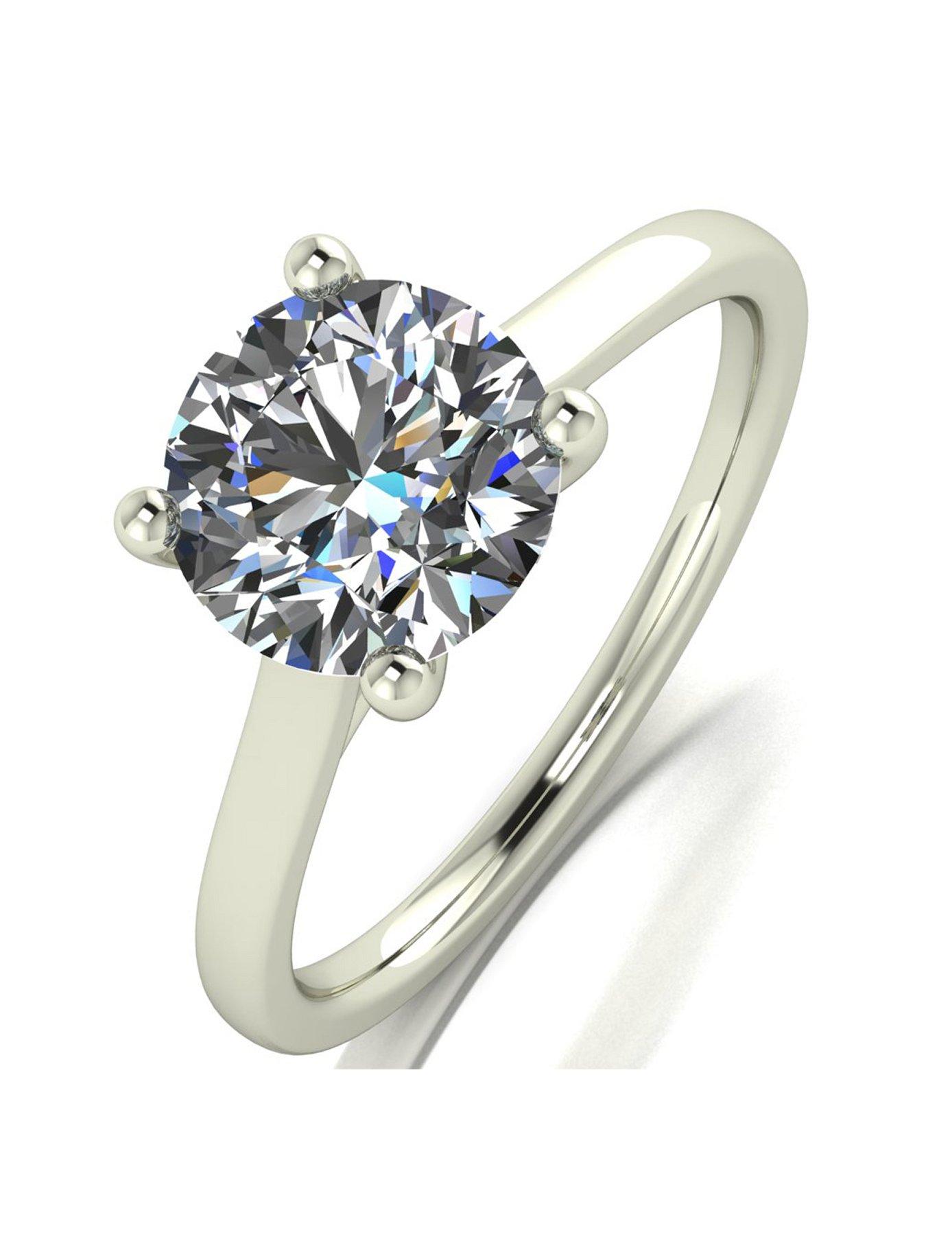 undefined 18ct Gold 2.00ct Solitaire Ring