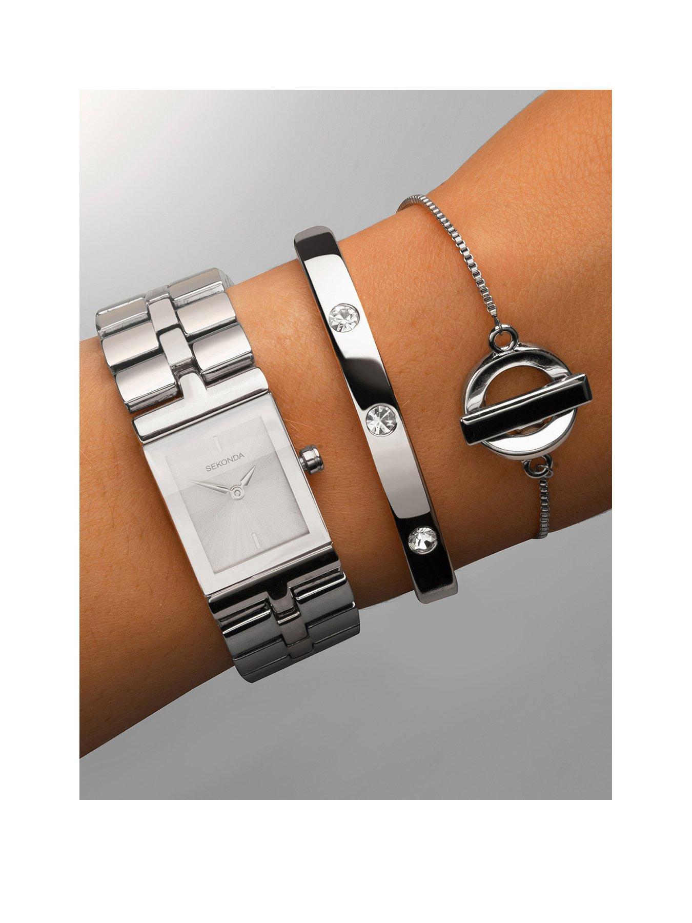 Sekonda silver 2024 bracelet watch