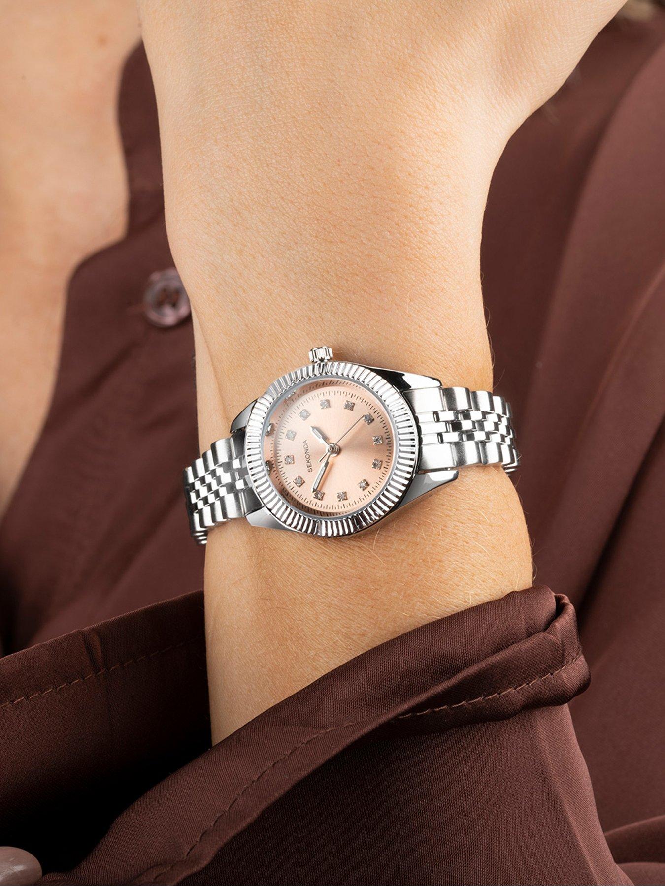 Ladies silver clearance watches uk