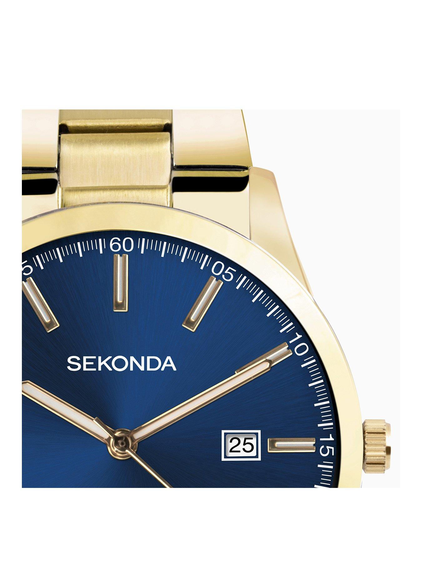 Sekonda watches gold outlet mens