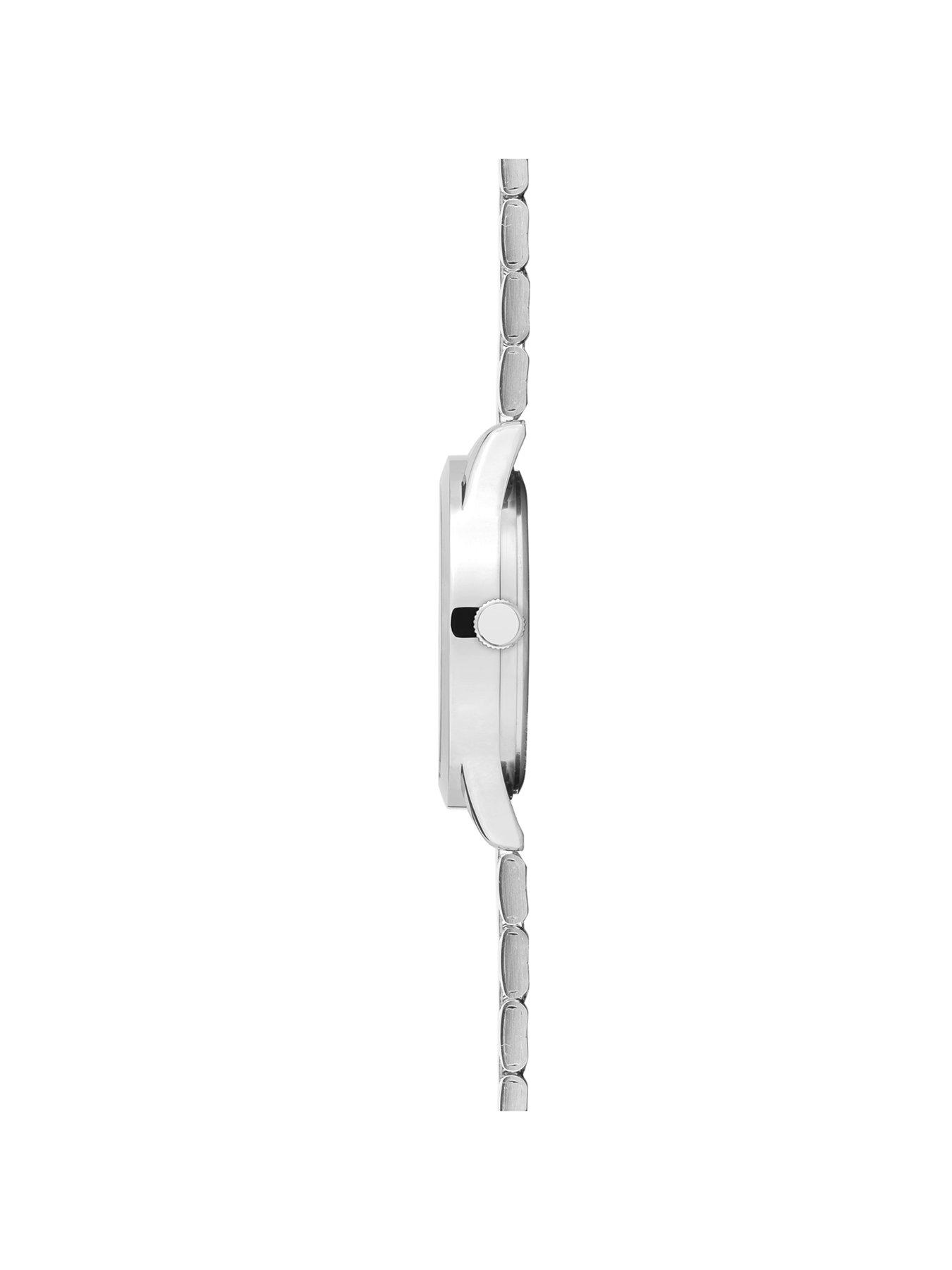 Image 5 of 6 of Sekonda Men's Silver Stainless Steel Bracelet with Blue Dial Watch