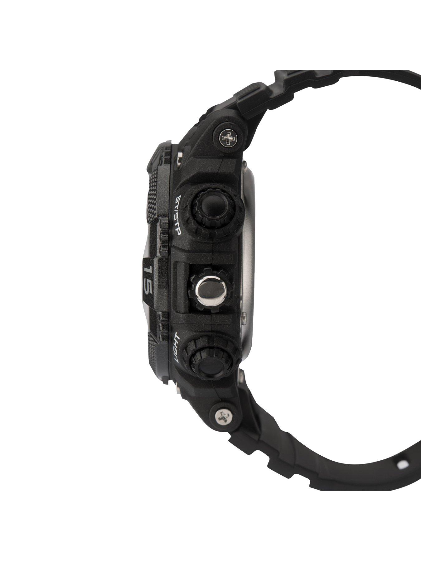 Image 3 of 4 of Sekonda Men's Digital Black Plastic Strap with Black Dial Watch