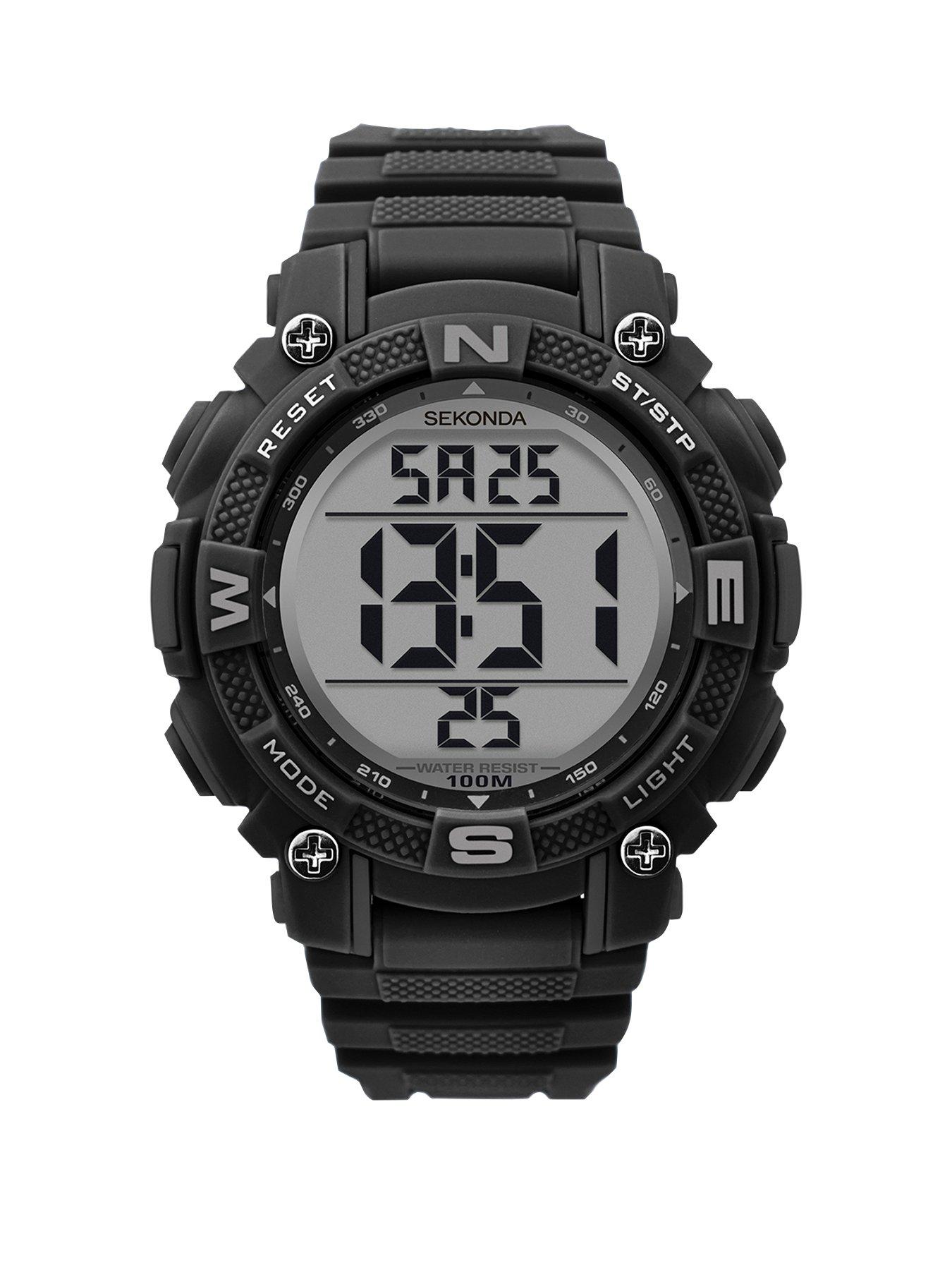 Mens digital watch online sale