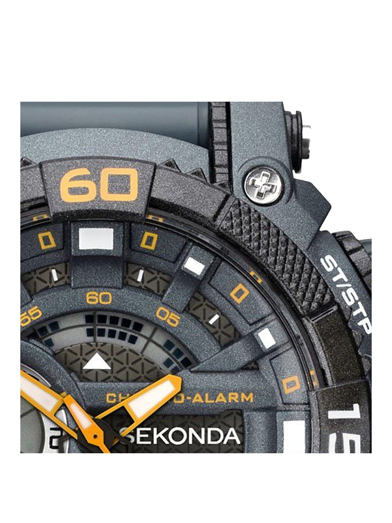  image of sekonda-mens-digital-grey-plastic-strap-with-grey-dial-watch
