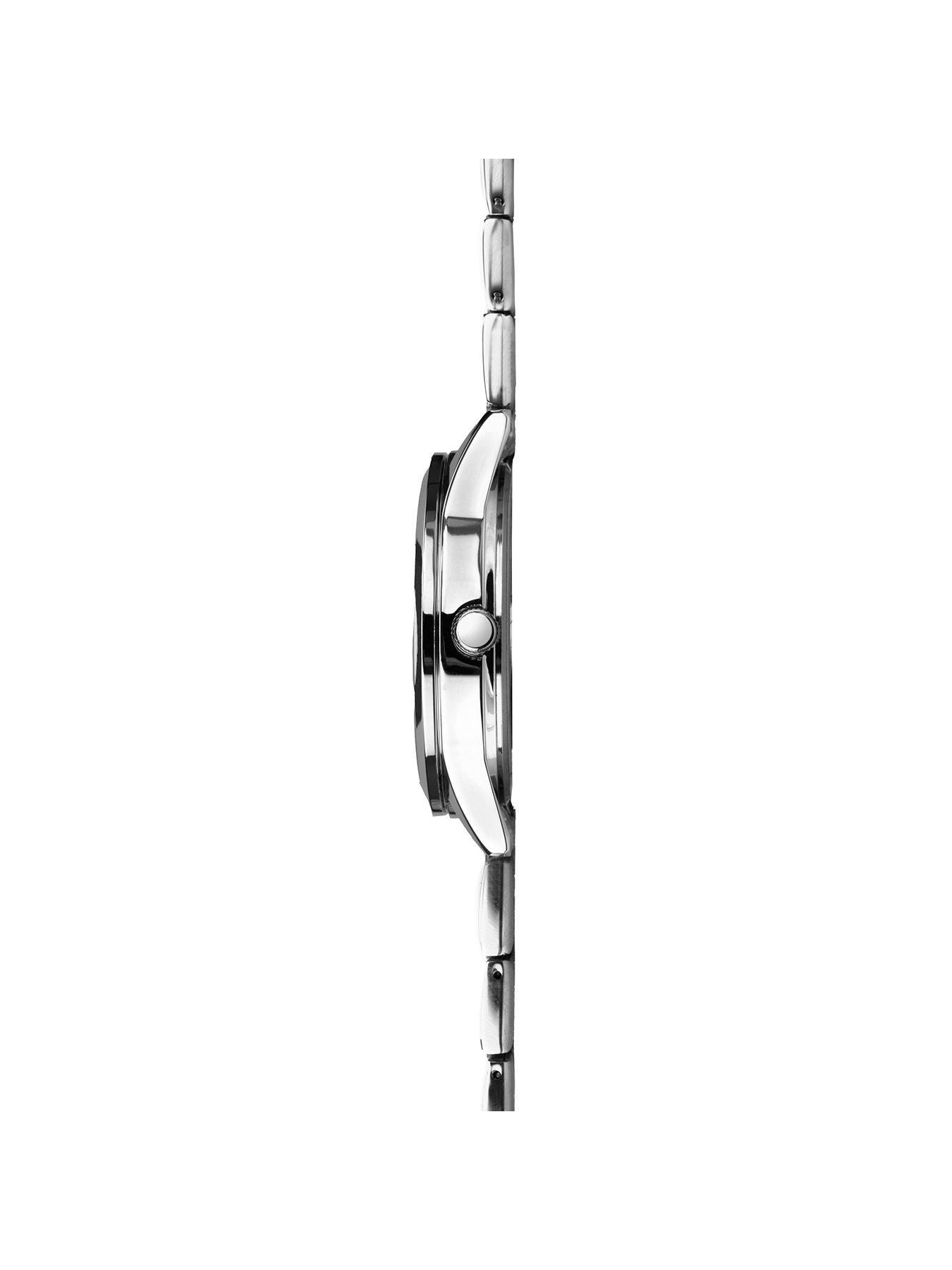  image of sekonda-mens-taylor-silver-stainless-steel-bracelet-with-silver-dial-watch