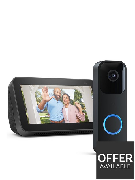 amazon-introducing-blink-video-doorbell-sync-module-2-echo-show-5-2nd-gen-smart-home-starter-kit-works-with-alexa