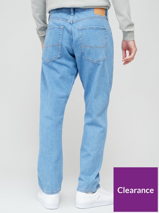 stillFront image of jack-jones-chris-relaxed-fit-jeans-light-wash