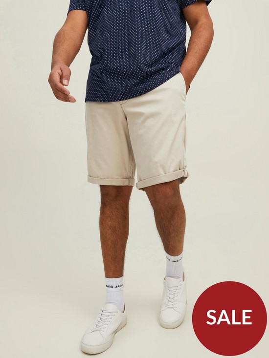 front image of jack-jones-jack-amp-jones-plus-bowie-chino-shorts