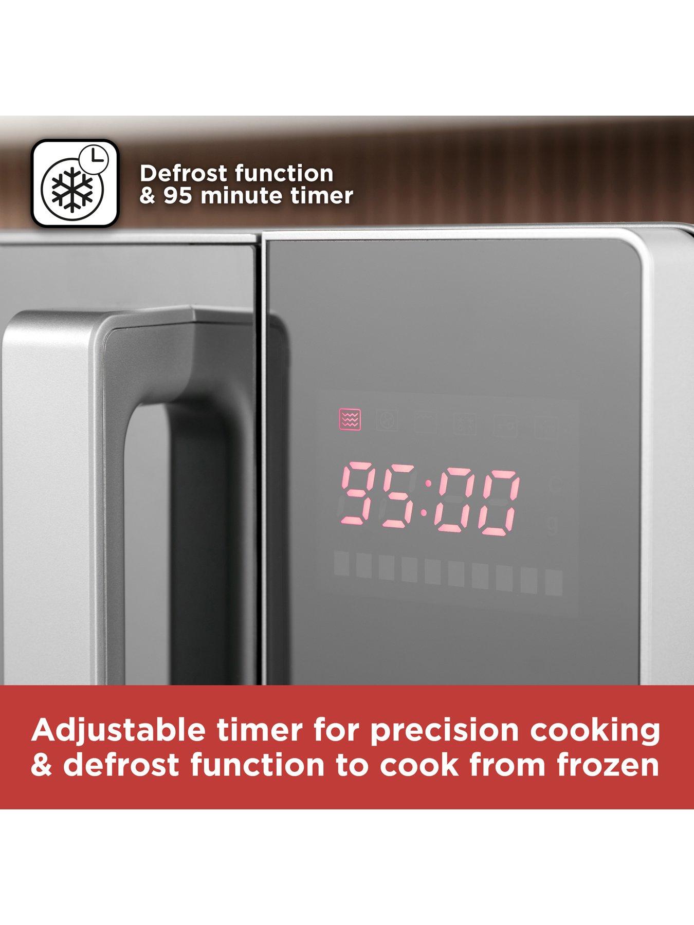 Image 6 of 6 of Black & Decker 30-Litre Combination Microwave with Grill and Convection Oven, Silver, BXMZ24038GB