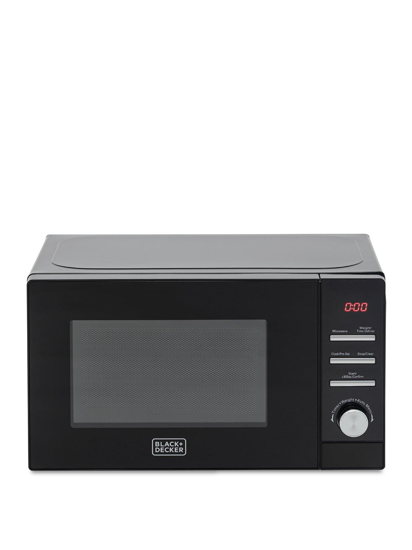 Black & Decker 20Litre Digital Microwave with Defrost Function, 95