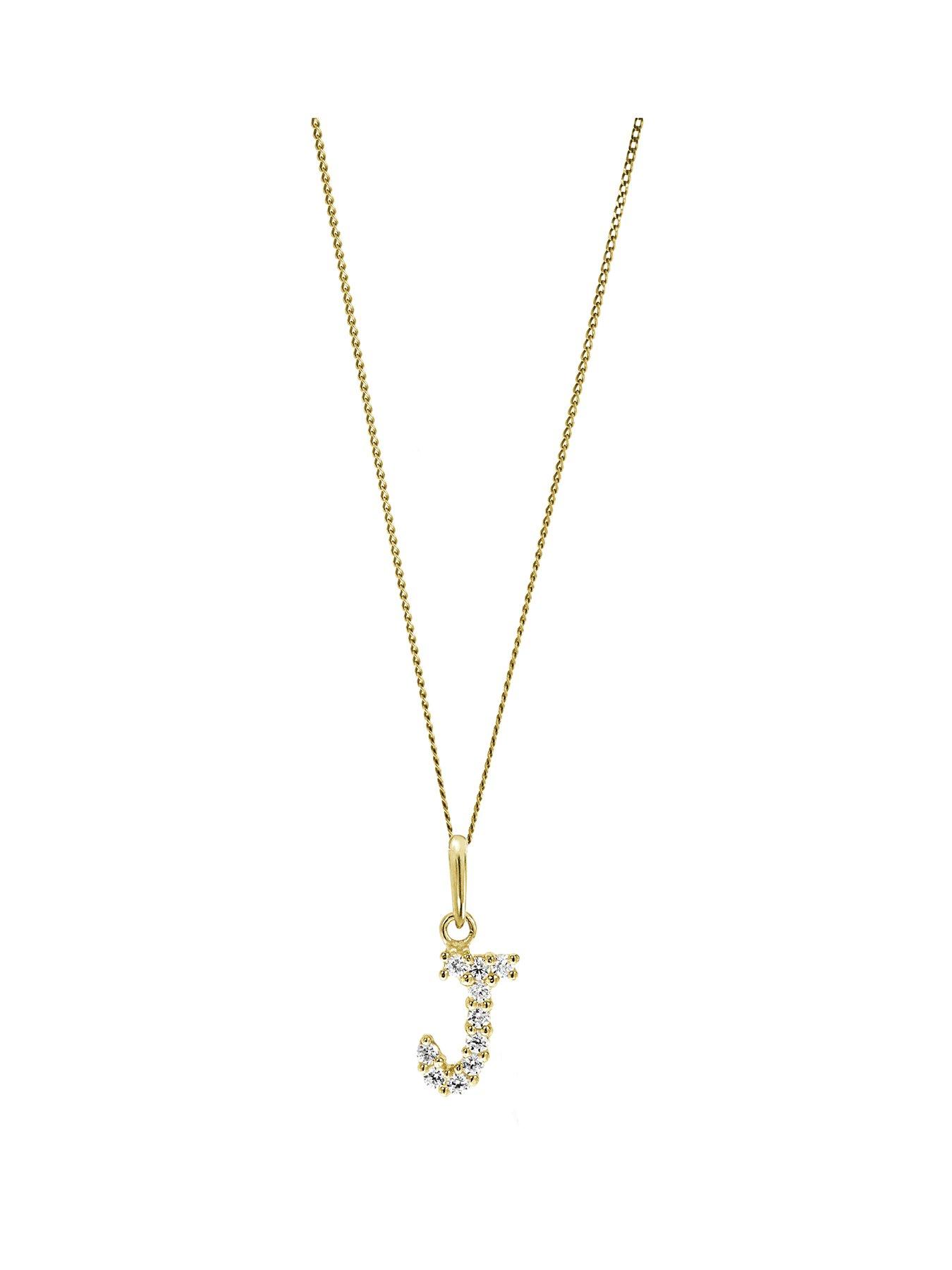 the-love-collection-9ct-yellow-gold-cubic-zirconia-initial-a-pendant-necklace