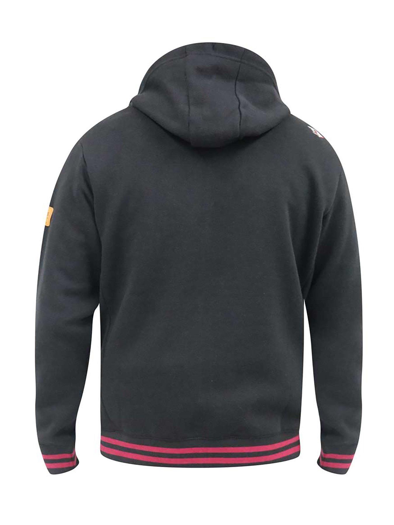  image of d555-patrick-motorcycle-chest-print-full-zip-hoody