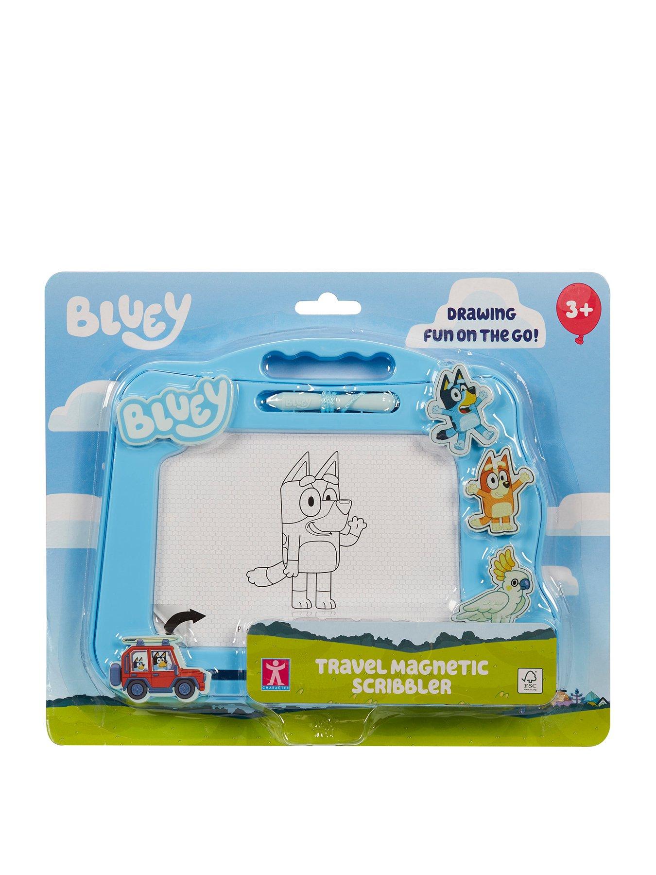 Image 1 of 6 of Bluey Travel Magnetic Scribbler Drawing Board
