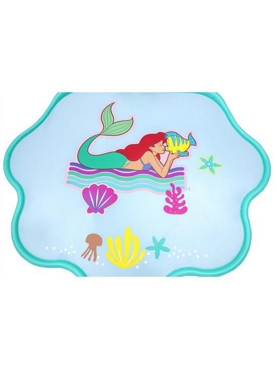 back image of bestway-little-mermaid-splash-pad