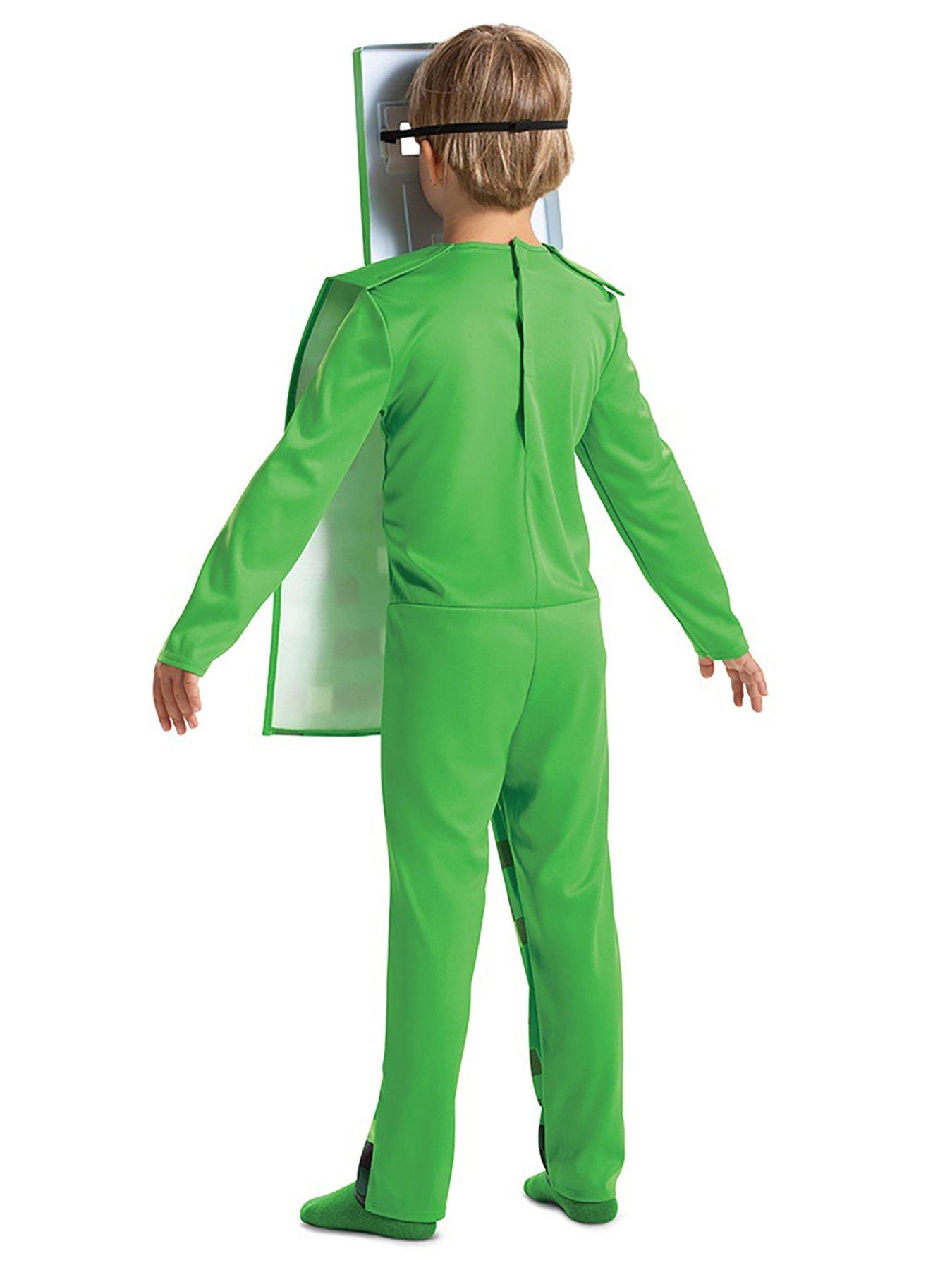 Image 2 of 2 of Minecraft Child Creeper Costume