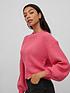  image of vila-felo-knitted-jumper-pink