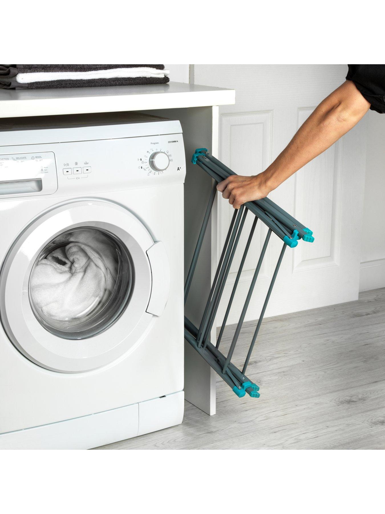  image of beldray-compact-foldable-overdoor-clothes-airer