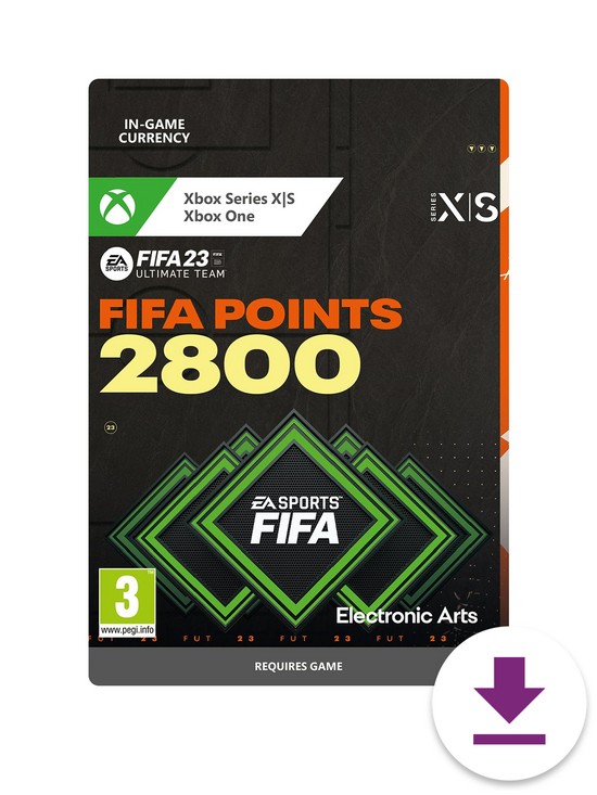 front image of xbox-fifa-23-ultimate-team-2800-fifa-points