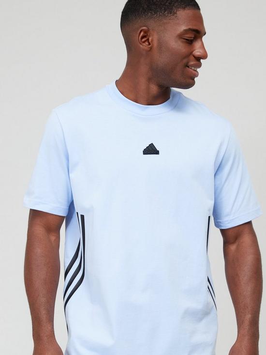 front image of adidas-sportswear-mens-m-fi-3s-t-blue