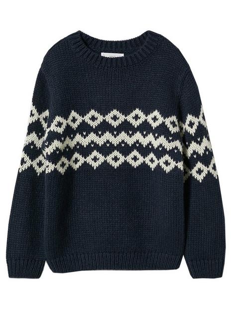 mango-boys-knitted-jumper-navy