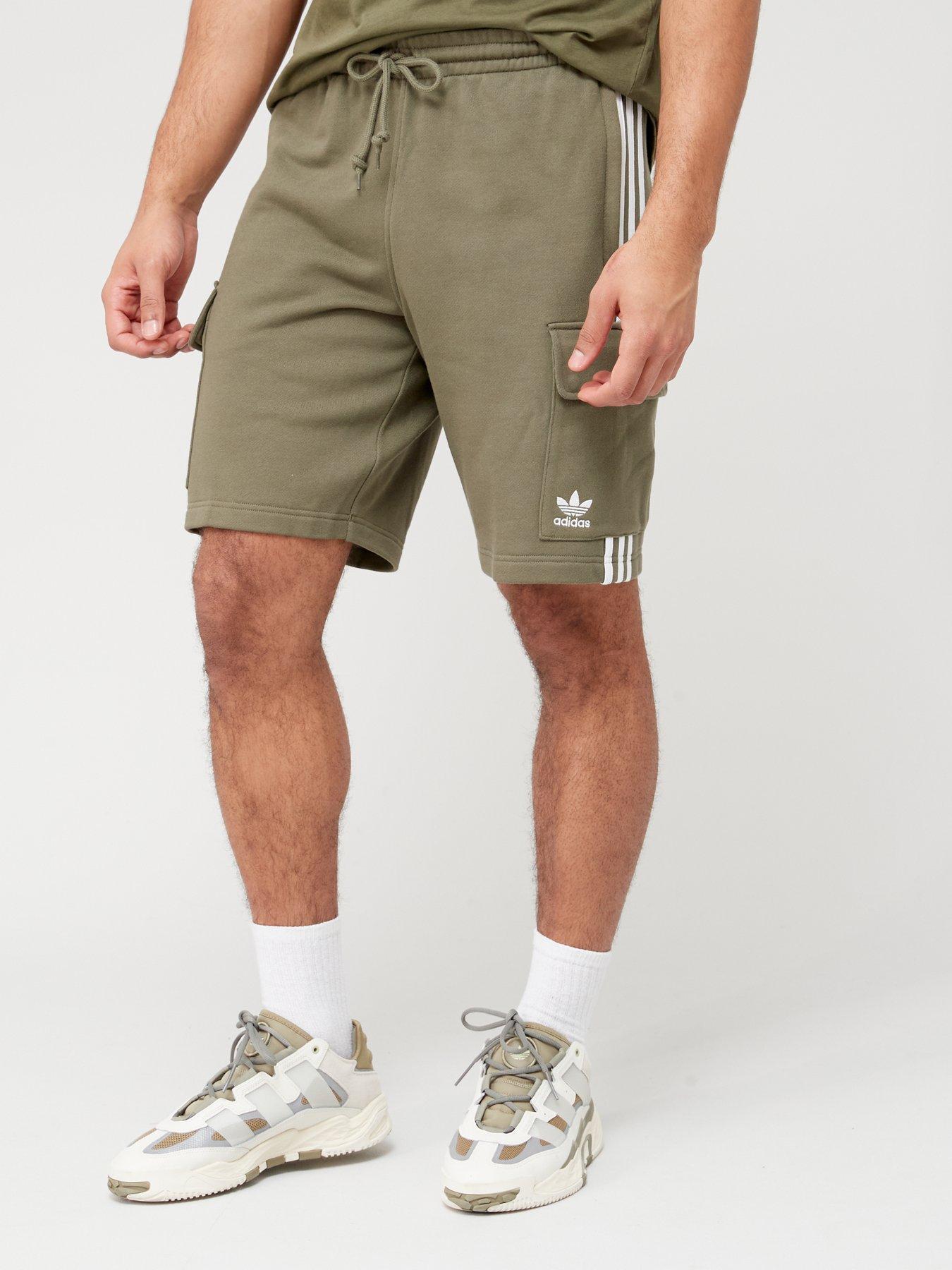 Adicolor Classics 3 Stripes Cargo Shorts Khaki