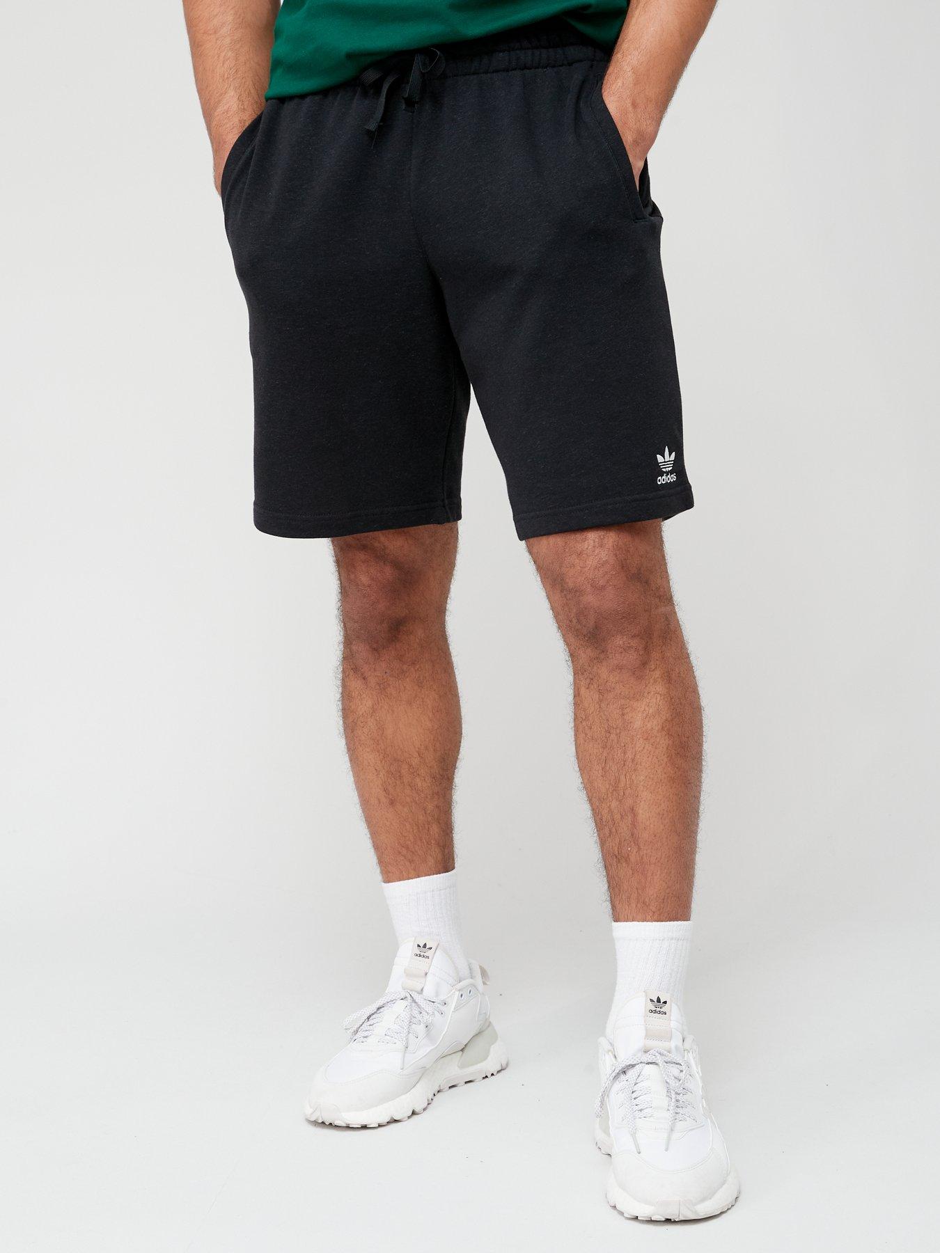 adidas originals mens fleece shorts