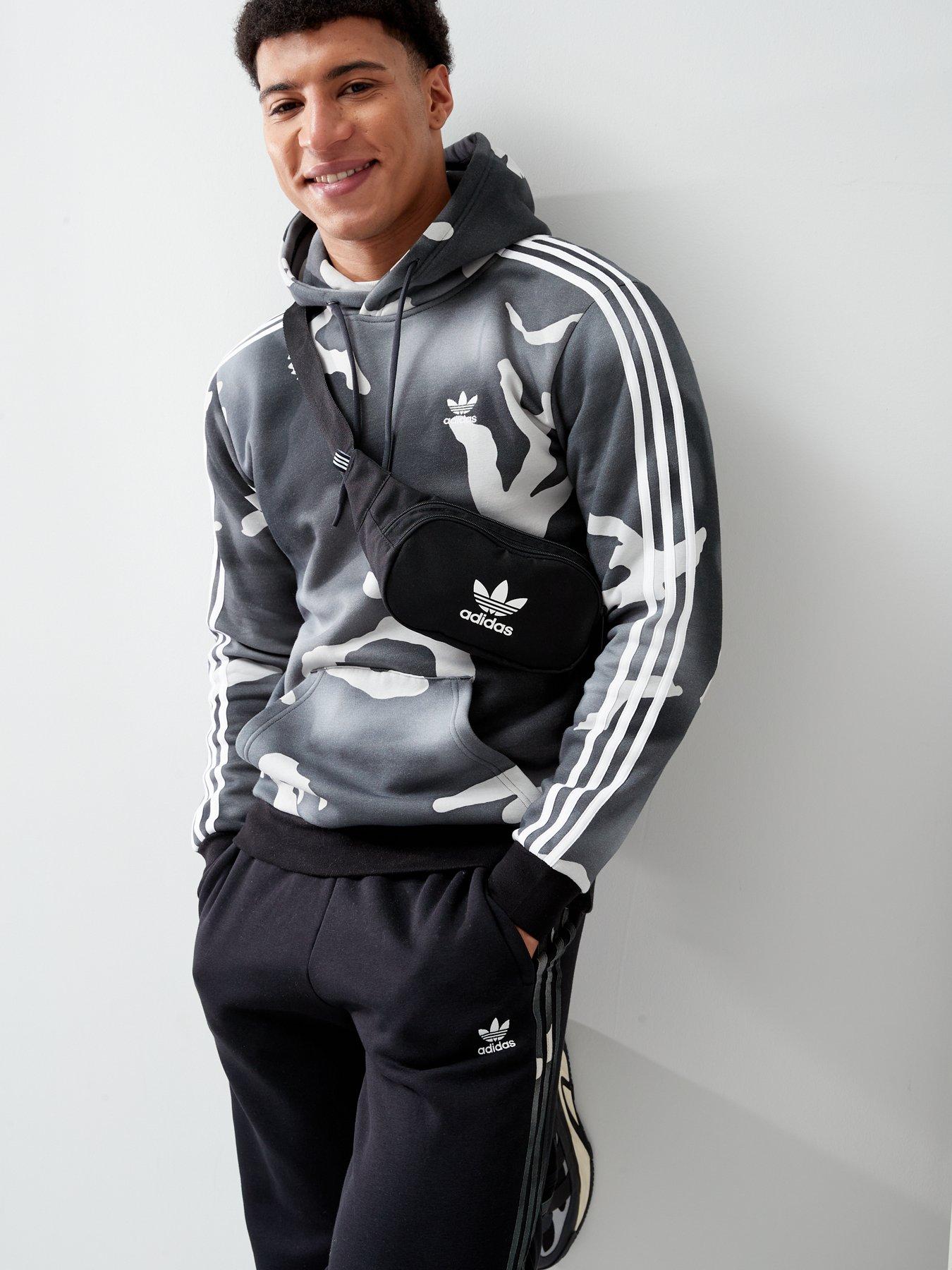 Image 5 of 6 of adidas Originals Graphics Camo Allover Print Hoodie - Black