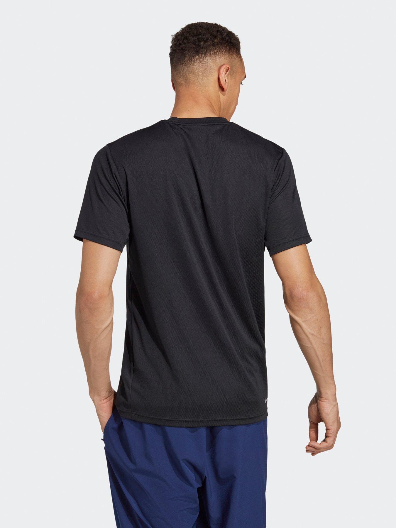  image of adidas-performance-train-essentials-training-t-shirt-blackwhite