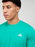  image of adidas-performance-train-essentials-training-t-shirt-green