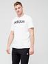  image of adidas-sportswear-essentials-single-shirt-linear-embroidered-logo-t-shirt-white