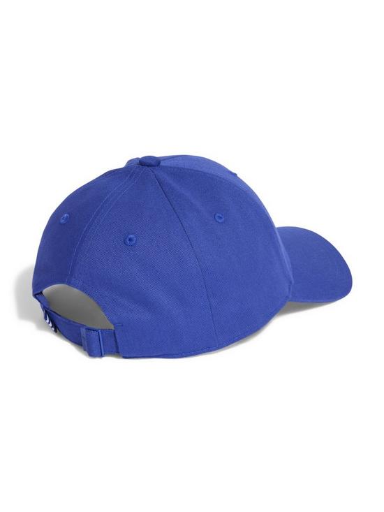 back image of adidas-originals-trefoil-baseball-cap-blue