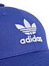  image of adidas-originals-trefoil-baseball-cap-blue