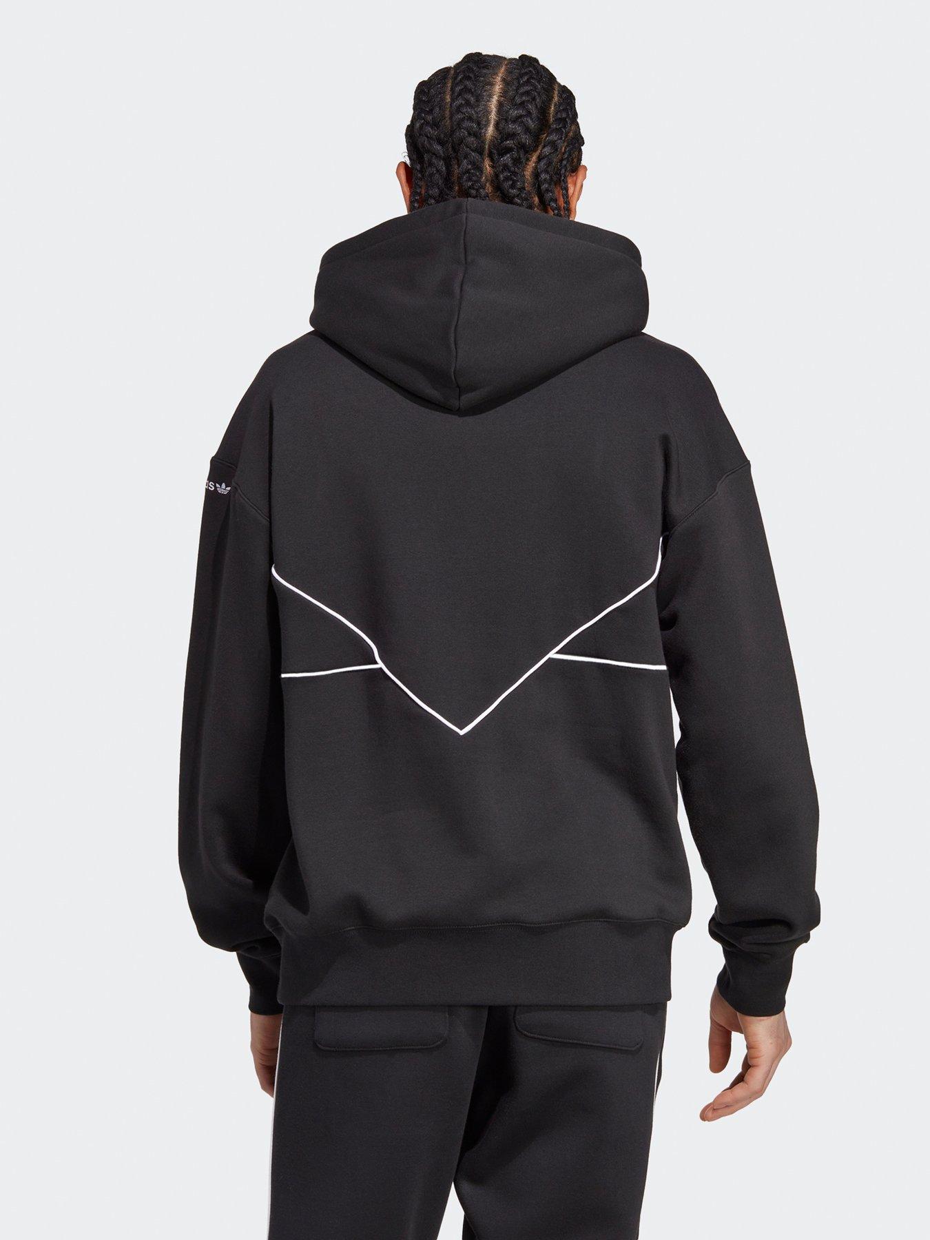 Adidas eqt outline black best sale pullover hoodie