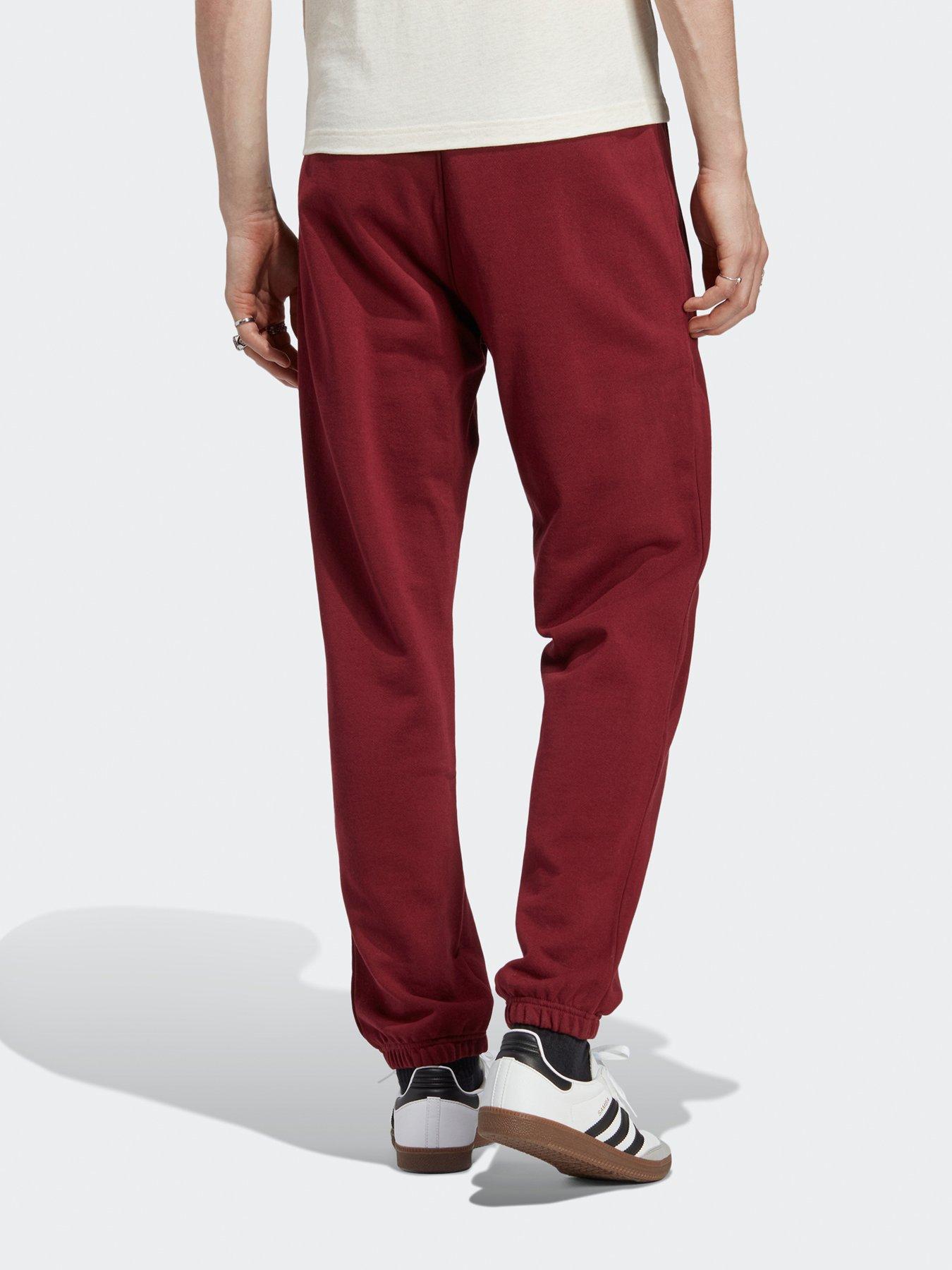 Adidas originals red joggers hot sale